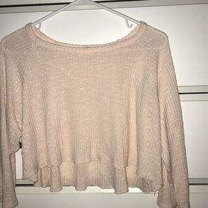 LOVE CULTURE Crop Sweater